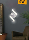 Applique Led Da Muro 9 Watt Curva Spirale Luce Naturale Fredda Calda E58 Bianca Illuminazione/Illuminazione per interni/Illuminazioni per pareti/Applique Trade Shop italia - Napoli, Commerciovirtuoso.it
