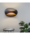 Applique Led Da Muro Doppia Emissione 6 W Lampada Ovale 3 Modalità Luce Aq15-n3c