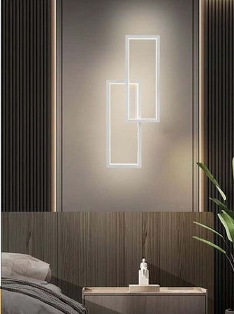 Applique Led Da Parete 32w 2 Rettangoli Aperti Luce Calda Fredda Naturale Aq25-b Illuminazione/Illuminazione per interni/Illuminazioni per pareti/Applique Trade Shop italia - Napoli, Commerciovirtuoso.it