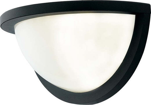 Applique Led Detroit Nero 10W 700Lm 4000K Ip54 24X12,6X12Cm Illuminazione/Illuminazione per interni/Illuminazioni per pareti/Applique Led Mall Home - Napoli, Commerciovirtuoso.it