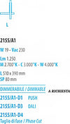 Applique-led-Fratelli-Braga-NETS-2155-A1-1250Lm-lampada-parete-moderna