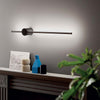 Applique-led-Gea-Luce-ENILA-A-TITANIO-1320Lm-3000°K-lampada-tavolo-moderna