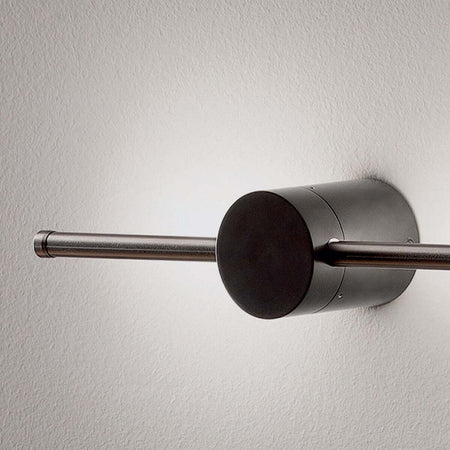 Applique-led-Gea-Luce-ENILA-A-TITANIO-1320Lm-3000°K-lampada-tavolo-moderna