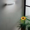Applique-led-Gea-Luce-GAP-ARCO-GAP501-bianco-lampada-parete-moderna-biemissione-modulo-led-integrato