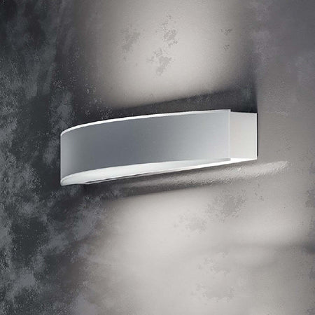 Applique-led-Gea-Luce-GAP-ARCO-GAP501-bianco-lampada-parete-moderna-biemissione-modulo-led-integrato