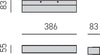 Applique-led-Gea-Luce-GAP-LINEA-GAP511-lampada-parete-moderna-biemissione-modulo-led-integrato