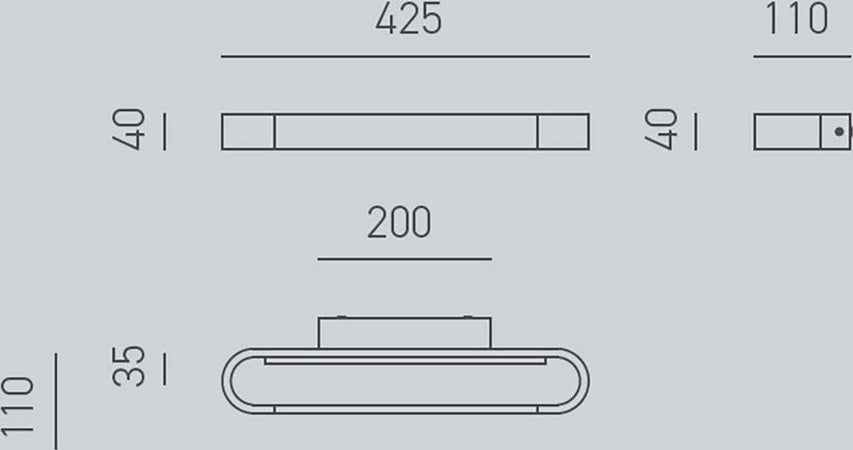 Applique-led-Gea-Luce-RING-GAP470C-3000°K-1260Lm-IP44-lampada-parete-moderna