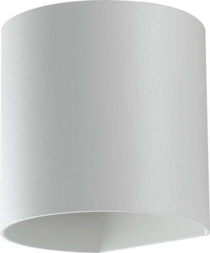 Applique Led Golf Bianco 7W 540Lm 4000K Ip54 11X11X9,5Cm Illuminazione/Illuminazione per interni/Illuminazioni per pareti/Applique Led Mall Home - Napoli, Commerciovirtuoso.it