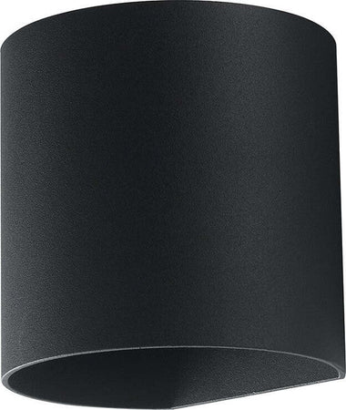 Applique Led Golf Nero 7W 540Lm 4000K Ip54 11X11X9,5Cm Illuminazione/Illuminazione per interni/Illuminazioni per pareti/Applique Led Mall Home - Napoli, Commerciovirtuoso.it