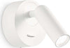 Applique-led-Ideal-Lux-BEAN-ROUND-260600-moderno-lampada-parete-orientabile