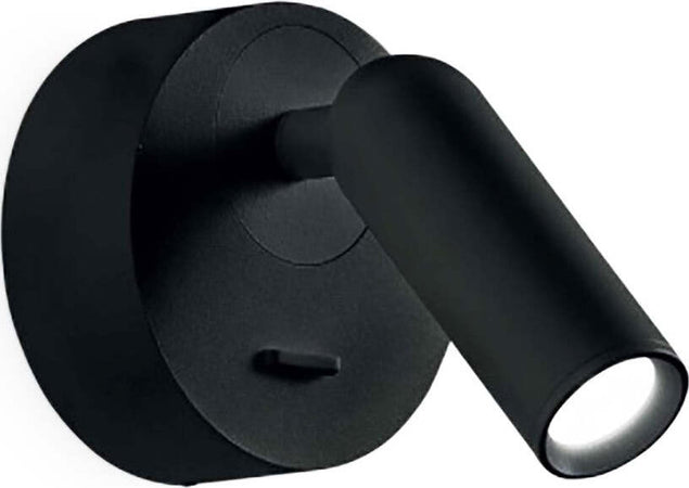 Applique-led-Ideal-Lux-BEAN-ROUND-260617-moderno-lampada-parete-orientabile