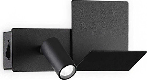 Applique-led-Ideal-Lux-KOMODO-SX-250Lm-lampada-parete-lettura-direzionabile-comodino