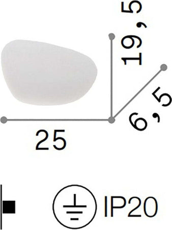 Applique-led-Ideal-Lux-PEGGY-257242-LED-metallo-lampada-parete-moderna