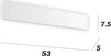 Applique-led-Ideal-Lux-ZIG-ZAG-53CM-lampada-parete-moderna-biemissione