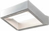 Applique-LED-Illuminando-ACHILLE-P-lampada-parete-biemissione-metallo-bianco-sabbia-interni-20W-1600LM-3000°K
