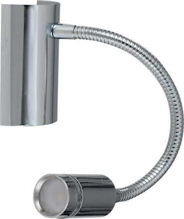 Applique Led Kepler Cromo 3W 100Lm 3000K 6X9X32Cm Illuminazione/Illuminazione per interni/Illuminazioni per pareti/Applique Led Mall Home - Napoli, Commerciovirtuoso.it