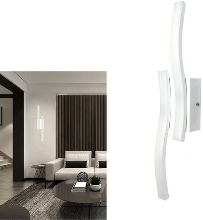 Applique Led Lampada Da Parete 10 Watt Luce Naturale 4000k Stile Moderno Universo