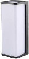 Applique Led Luce Bianca Lampada Da Muro 10 Watt Interno Esterno Ip65 Nero