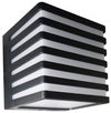 Applique Led Luce Calda Lampada A Parete Muro 10 W Esterno Faretto Cubo Nero