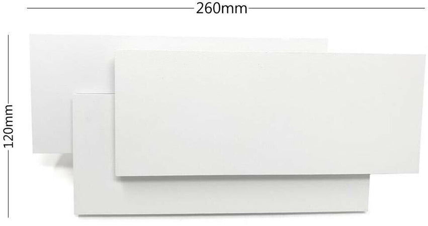 Applique Led Luce Naturale 4000k In Vetro Da Parete Lampada 12 Wat E41-bn Universo