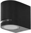 Applique Led Luce Naturale Lampada Da Parete Muro Faretto Gu10 8w Ip54 Nero Universo