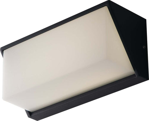 Applique Led Luxon Antracite 12W 750Lm 4000K Ip54 Ugr 25X11X9,5Cm Illuminazione/Illuminazione per interni/Illuminazioni per pareti/Applique Led Mall Home - Napoli, Commerciovirtuoso.it