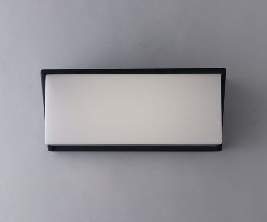 Applique Led Luxon Antracite 12W 750Lm 4000K Ip54 Ugr 25X11X9,5Cm Illuminazione/Illuminazione per interni/Illuminazioni per pareti/Applique Led Mall Home - Napoli, Commerciovirtuoso.it