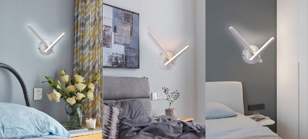 Applique Led Parete 6 W 2 Bracci Incrociati Moderno Luce 3000k 4000k 6500k E67-b Casa, arredamento e bricolage > Illuminazione da interno > Applique per interno Trade Shop italia - Napoli, Commerciovirtuoso.it