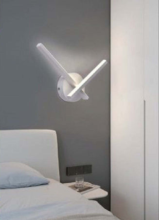 Applique Led Parete 6 W 2 Bracci Incrociati Moderno Luce 3000k 4000k 6500k E67-b Casa, arredamento e bricolage > Illuminazione da interno > Applique per interno Trade Shop italia - Napoli, Commerciovirtuoso.it