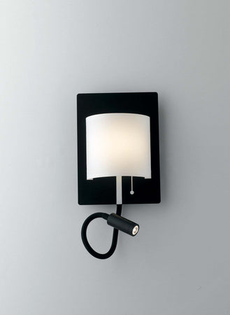 Applique Led Pop Nero/Bianco 6W 480Lm + 3W 100Lm 4000K 22X16X7,5Cm Illuminazione/Illuminazione per interni/Illuminazioni per pareti/Applique Led Mall Home - Napoli, Commerciovirtuoso.it