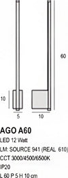 Applique-led-Promoingross-AGO-A60-LED-CCT-610LM-lampada-parete-moderna