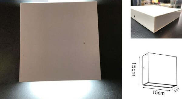 Applique Led Quadrata 12w Slim Biemissione Luminosa Luce 4000k 3000k 6500k Xc9044 Illuminazione/Illuminazione per esterni/Lampade da parete Trade Shop italia - Napoli, Commerciovirtuoso.it