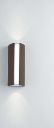 Applique Led Ray Corten 14W 890Lm 4000K Ip54 Ugr 20X8,5X7,8Cm Illuminazione/Illuminazione per interni/Illuminazioni per pareti/Applique Led Mall Home - Napoli, Commerciovirtuoso.it
