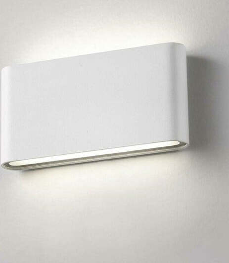 Applique-Led-Rettangolare-Slim-16watt-Bianco-Luce-Bianca-Naturale-Fredda-Xc-9048