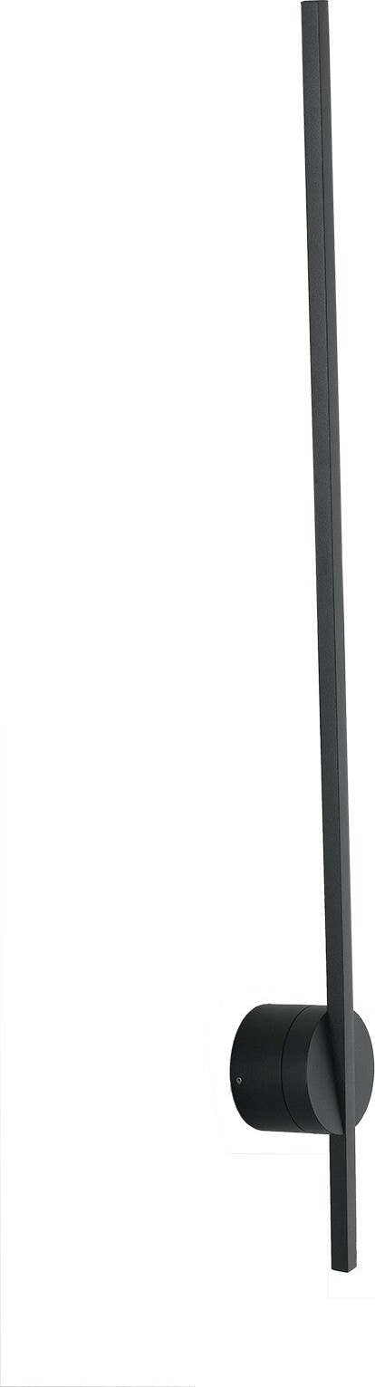 Applique Led Shanghai Nero 10W 500Lm 4000K 15X78,8X8Cm Illuminazione/Illuminazione per interni/Illuminazioni per pareti/Applique Led Mall Home - Napoli, Commerciovirtuoso.it