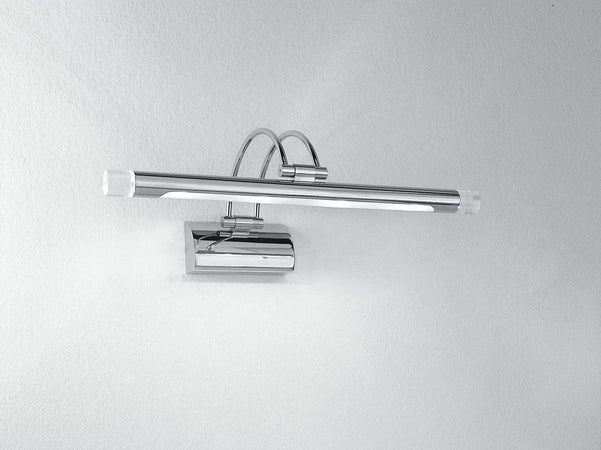 Applique Led Sigma Orientabile Cromo 4W 320Lm 3500K 40,3X21,5X12Cm Illuminazione/Illuminazione per interni/Illuminazioni per pareti/Applique Led Mall Home - Napoli, Commerciovirtuoso.it