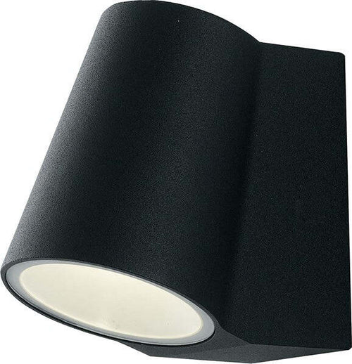 Applique Led Sintesi Nero 6W 390Lm 4000K Ip44 13X12X7,6Cm Illuminazione/Illuminazione per interni/Illuminazioni per pareti/Applique Led Mall Home - Napoli, Commerciovirtuoso.it