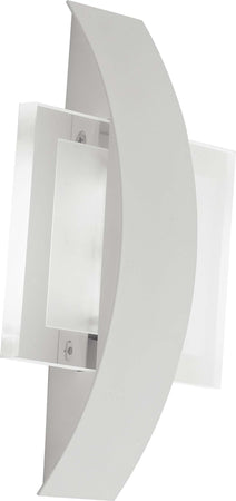 Applique Led Tresor Bianco 10W 800Lm 4000K 24X12X5Cm Illuminazione/Illuminazione per interni/Illuminazioni per pareti/Applique Led Mall Home - Napoli, Commerciovirtuoso.it