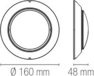 Applique-Led-Twilight-Orientabile-Bianco-4W-288Lm-4000K-16X4,8Cm