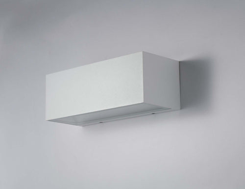 Applique Led Twin Bianco 40W 3000Lm 4000K Ip54 Ugr 30X10,8X12Cm Illuminazione/Illuminazione per interni/Illuminazioni per pareti/Applique Led Mall Home - Napoli, Commerciovirtuoso.it