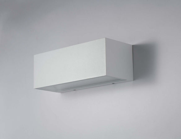 Applique Led Twin Bianco 40W 3000Lm 4000K Ip54 Ugr 30X10,8X12Cm Illuminazione/Illuminazione per interni/Illuminazioni per pareti/Applique Led Mall Home - Napoli, Commerciovirtuoso.it