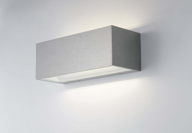 Applique Led Twin Nikel 40W 3000Lm 4000K Ip54 Ugr 30X10,8X12Cm Illuminazione/Illuminazione per interni/Illuminazioni per pareti/Applique Led Mall Home - Napoli, Commerciovirtuoso.it