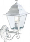 Applique-Media-Da-Esterno-Old-Alluminio-E-Vetro-Bianco-E-Arg.-1-Luce-E27