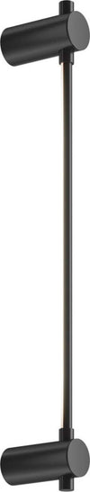 Applique-Minimal-Led-Rotta-Metallo-Nero-6W