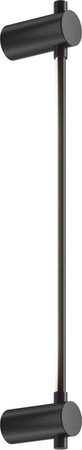 Applique-Minimal-Led-Rotta-Metallo-Nero-6W