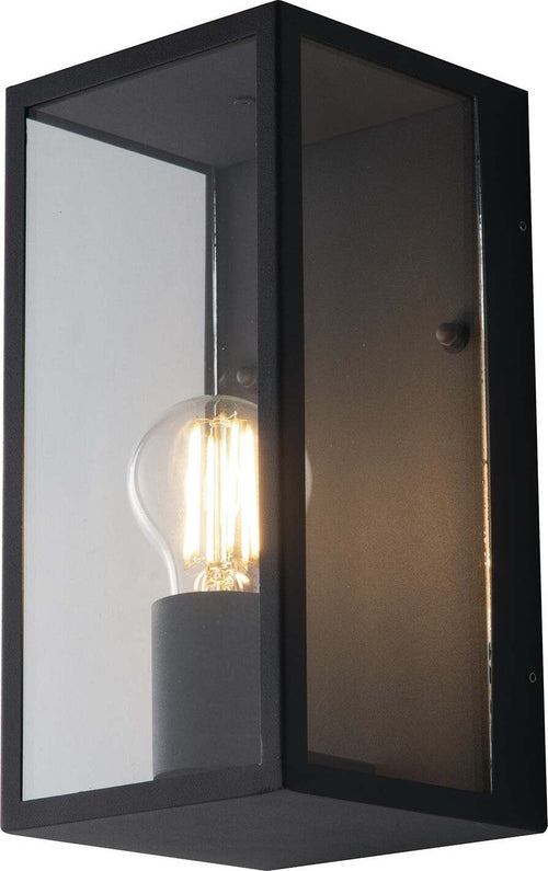 Applique Mirage Antracite 1Xe27 Ip44 13X13X26Cm Illuminazione/Illuminazione per interni/Illuminazioni per pareti/Applique Led Mall Home - Napoli, Commerciovirtuoso.it