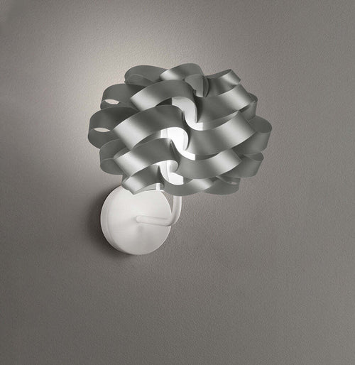 Applique-Moderna-1-Luce-Cloud-In-Polilux-Silver-Made-In-Italy