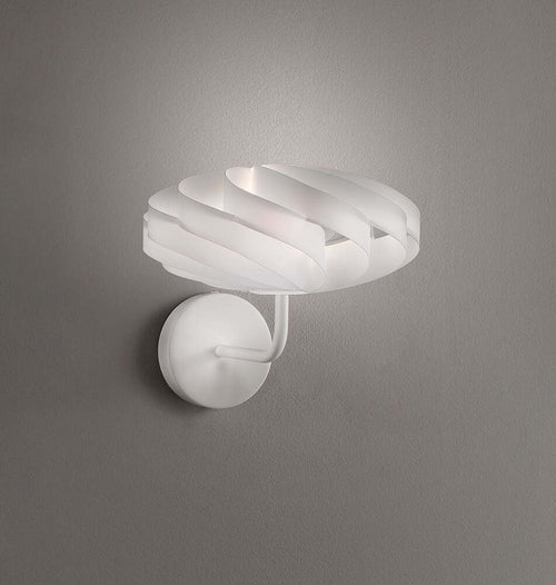Applique-Moderna-1-Luce-Flat-In-Polilux-Bianco-D30-Made-In-Italy