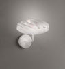 Applique-Moderna-1-Luce-Flat-In-Polilux-Bianco-D30-Made-In-Italy