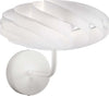 Applique-Moderna-1-Luce-Flat-In-Polilux-Bianco-D30-Made-In-Italy